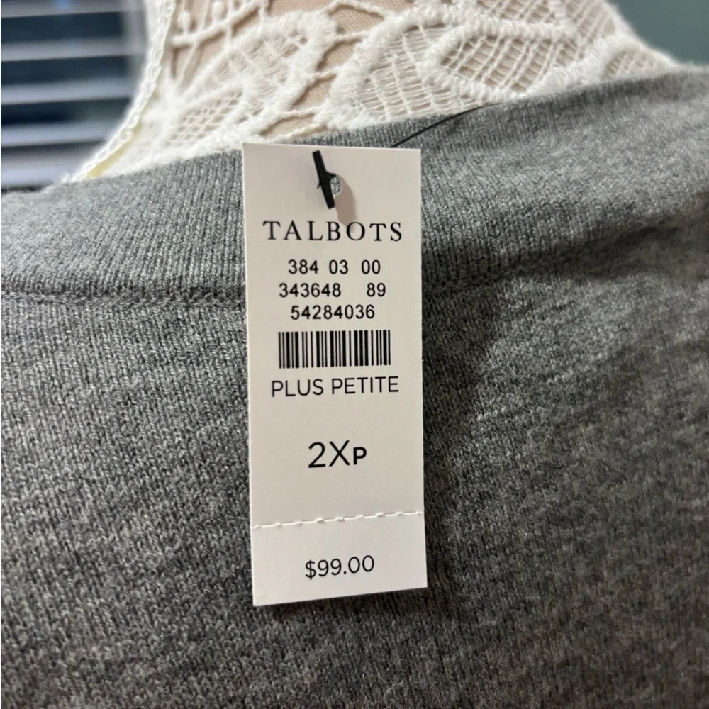 Talbots Wooly Sheep Crewneck Sweater Size 2x - Picture 4 of 7
